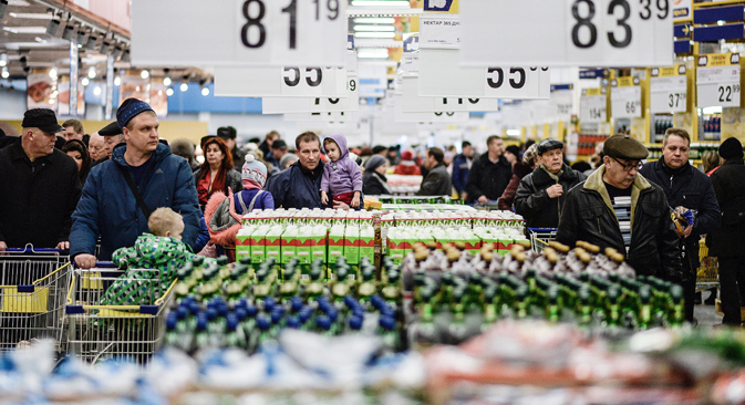 Mehr Konkurrenz soll das Lebensmittelgeschäft beleben. Foto: Konstantin Tschalabow/RIA Novosti