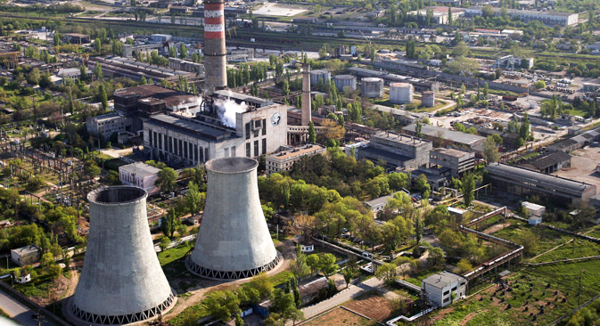 Energie für die Krim: Erdgaspipeline könnte Versorgungsprobleme lösen. Foto: Taras Litwinenko/RIA Novosti