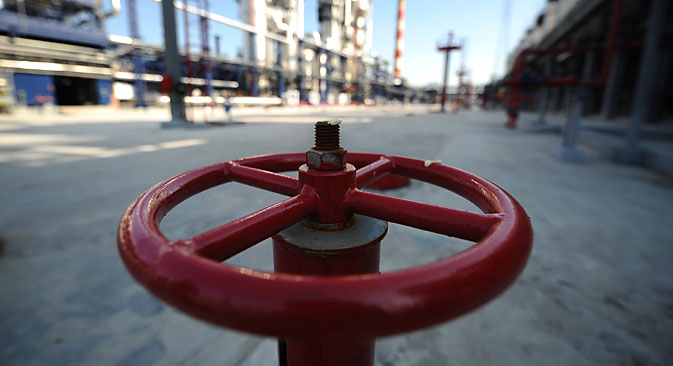 Gazprom kündigte zudem überraschend an, auch über das Jahr 2019 hinaus möglicherweise weiterhin Gas über die Ukraine nach Europa zu transportieren. Foto: Stanislav Krasilnikow / TASS