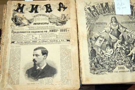 Die Monatszeitschrift Niva wurde von Verleger Adolf Marx herausgegeben.