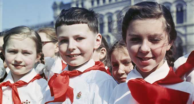 In der neuen Jugendorganisation werden russische Werte gepflegt.