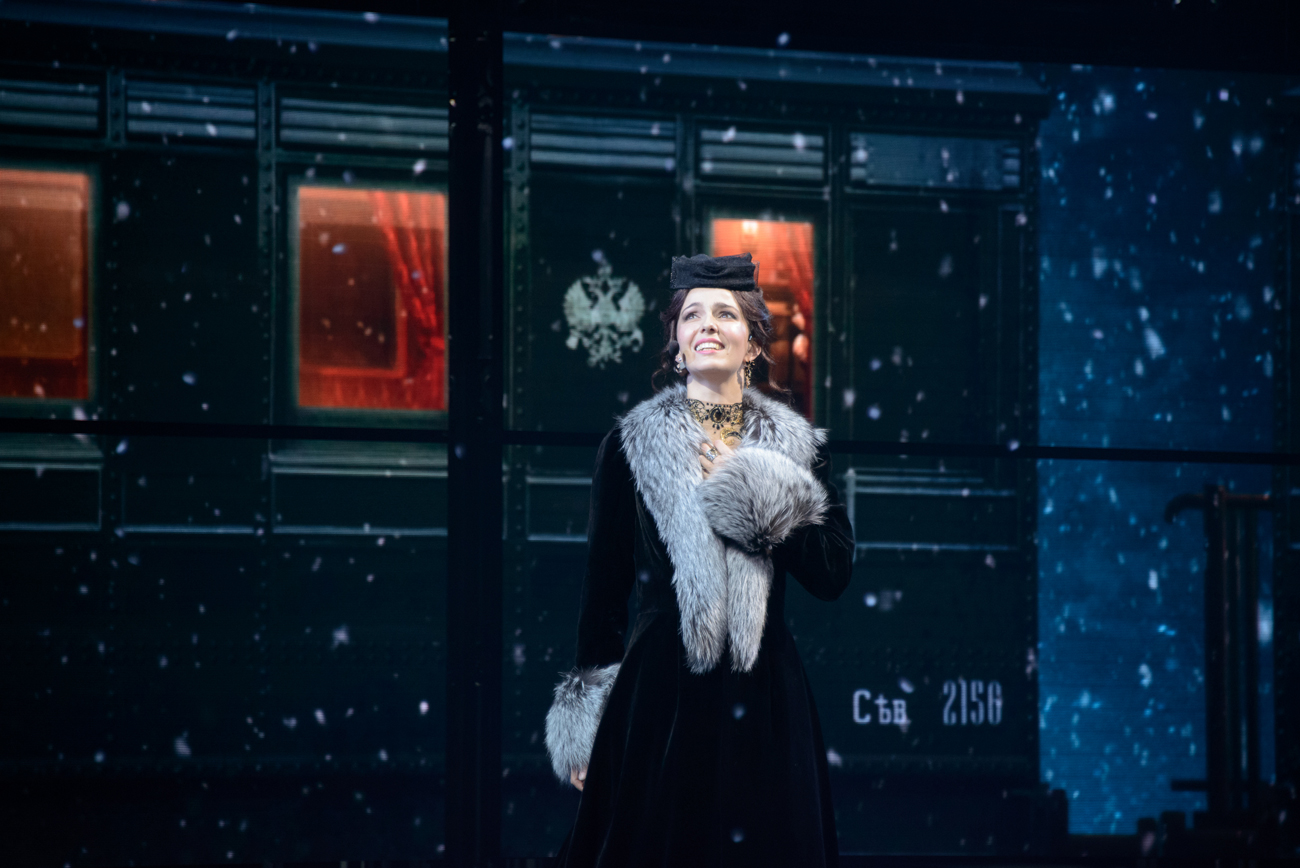 “Anna Karenina” is the third original Russian musical to be staged at the theater. 