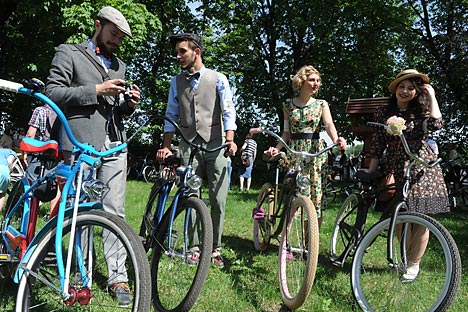 O hipster representa a mais radical compreensão do espaço-tempo Foto: RIA Nóvosti