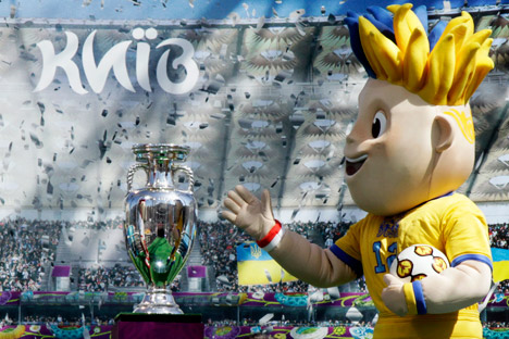 The 2012 European Football Championship in Poland and Ukraine is expected  be a very special one for Russia. Source: AP