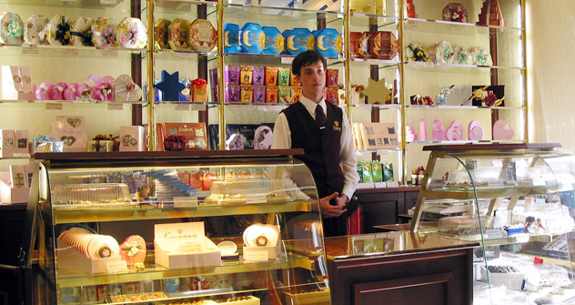  The Confael company, the Russian specialty chocolatier. Source: PhotoXPress
