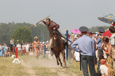 Russia is going to host a number of summer festivals. Pictured: Gorodetskoye Gulbishche, a one-day reconstruction of the Slavic Middle Ages, is expected to be held in Sergiev Posad District in August. Source: PhotoXPress   