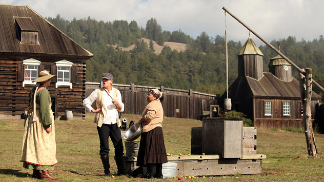 The former Russian colony, Fort Ross, located in California, became one of the American national parks attracting a lot of tourists. Source: Alamy / Legion Media 
