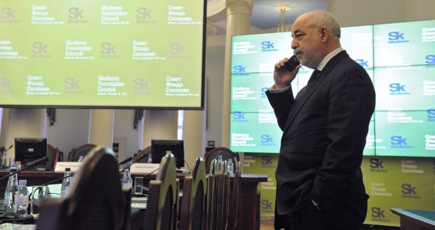 Viktor Vekselberg, businessman and president of the Skolkovo Foundation, before a meeting of the Foundation Council at the Bauman Moscow State Technical University. Source: RIA Novosti / Sergei Pyatakov