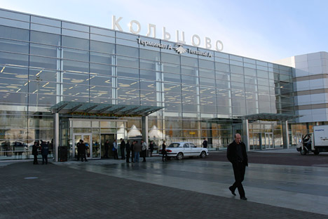 Koltsovo airport  in Yekaterinburg is the biggest among regional airports. Source: Kommersant.