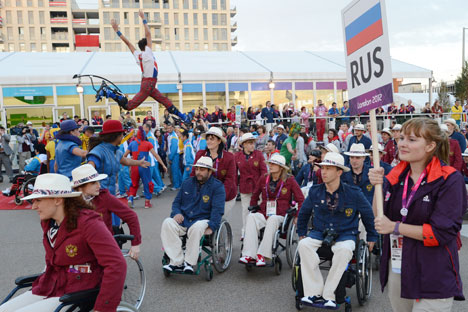 The 2012 Summer Paralympic Games began in London on Aug. 29. Source: RIA Novosti.