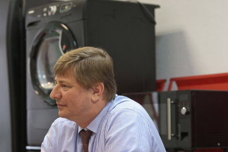 Candy Hoover Group CEO Aldo Fumagalli: We decided to start our own production in Russia to protect our business. Source: ITAR-TASS 