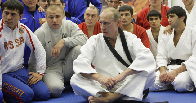 Vladimir Putin, who has been Russia’s most famous judoka, lauded the "brilliant" performance of Russia's judo exponents at the London Olympics, where they have won three gold medals. Source: Reuters / Vostock-Photo