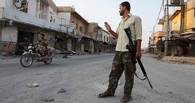 Anti-government protests in Syria that developed into armed clashes have been going on for more than a year which drives Syrian Ossetians to seek the shelter in Russia. Source: Reuters / Vostock Photo    