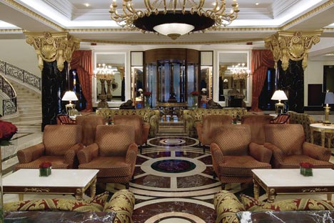 Opulent option: the five-star Ritz Carlton Hotel in Moscow. Source: Press Photo