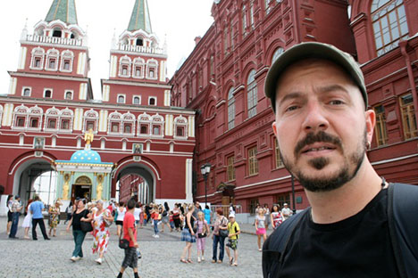 Marcel Krueger: I really like to explore a city on foot when I’m there for the first time, but that was almost impossible in Moscow because of its immense size. Immense measures seem to be the leitmotiv in the Russian capital. Source: Press Photo