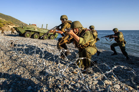 Russia’s military leadership believes that the “Caucasus 2012” exercise was essentially a test for the military reforms that have been carried out in the Russian military in recent years. Source: ITAR-TASS