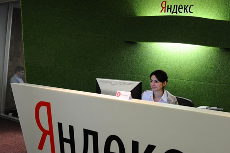 Yandex aumentou o lucro líquido em 47% no segundo trimestre de 2013, em comparação com o mesmo período do ano passado Foto: ITAR-TASS