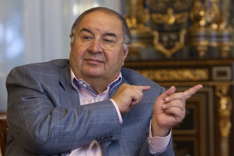 Alisher Usmanov, co-owner of Megafon (Russia’s 2nd largest cell phone provider) has an estimated fortune of $18.1 billion, according to Forbes. Source: Reuters / Vostock-Photo