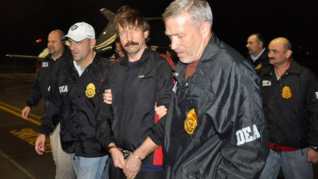 Viktor Bout is serving his sentence in a prison-wing with restricted communication provisions, under which the contact that prisoners have with the outside world is overseen with special vigilance. Source: AP 