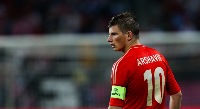 Andrey Arshavin, the former captain of the Russia’s national soccer team. Source: ITAR-TASS