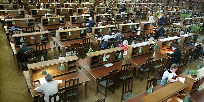 The Russian State Library, formally known as the Lenin Library. Source: ITAR-TASS 