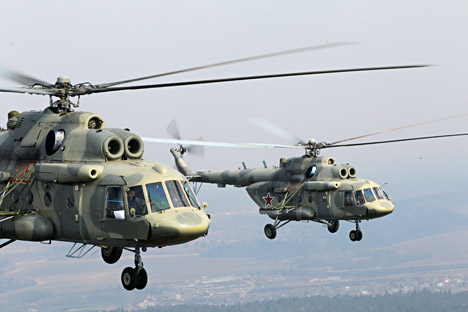 Despite a ban on U.S. Department of Defense deals with Russia Washington intends to carry through the deal involving the supply of 33 Mi-17 helicopters to the U.S. for the Afghan army. Source: RIA Novosti / Alexey Kudenko 