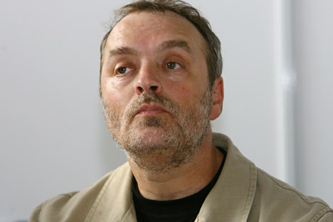 Igor Sakhnovsky is Russian prominent writer, who received prestigious National Bestseller award. Source: Iliya Pitalev / RIA Novosti.