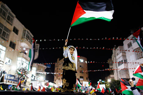  Russia’s UN envoy Vitaly Churkin: “We are hoping that Israel will also take this as a serious signal from the international community, which is tired of the unresolved conflict between Palestine and Israel.” Source: Reuters / Vostock Photo