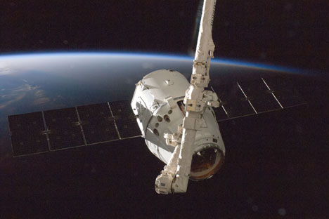 O primeiro satélite da Universidade Estatal de Moscou foi lançado em 2005 Foto: AP