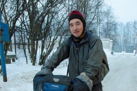 Famous Japanese traveler Haruhisa Watanabe has been killed in a traffic accident in the Murmansk region. Source: Press Photo 