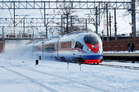 Russian authorities pin their hopes on the construction of high-speed railways to resolve traffic problems in big cities. Source: Lori / Legion Media 