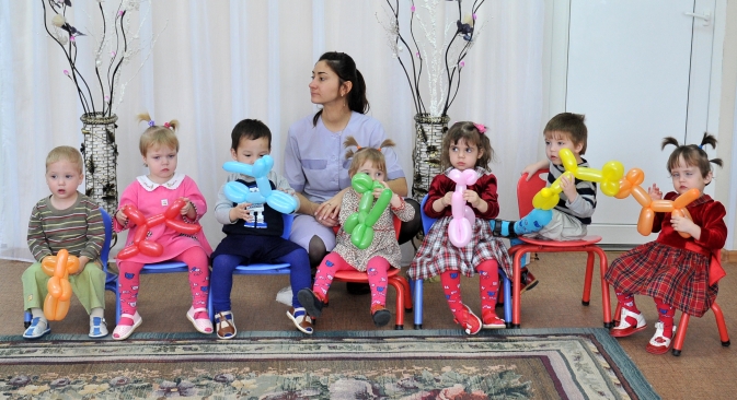 Children at the Vladivostok Orphanage. Source: Vladimir Pesnya / RIA Novosti