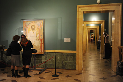 The historical role of museums has always been to preserve the cultural heritage — part of which is the ecclesiastical heritage, according to Mikhail Piotrovsky. Source: Sergey Ermokhin / RIA Novosti.