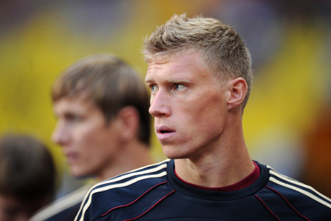 Pavel Pogrebnyak: "The main goal is to stay in the Premier League and not get relegated." Source: ITAR-TASS