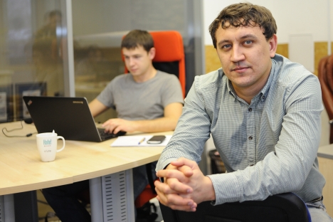 Ilja Korobejnikow, Gründer vom Start-Up "Domosite". Foto: Domosite.ru