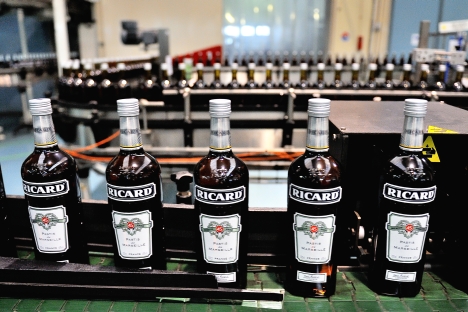 Pernod Ricard’s saw its share of the segment decrease by 7.9 percent in Russia. Source: AFP / East News