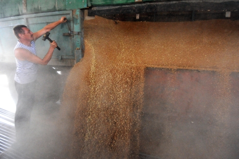 According to Russia’s Ministry of Agriculture, the country ranked third globally in terms of grain exports in 2012. Source: Kommersant