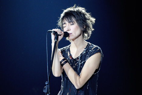The release of Zemfira's new album, “Zhit v tvoei golove” (“Live in your head”), is timed to coincide with her big Russian tour. Source: Yevgeny Feldman/RIA Novosti