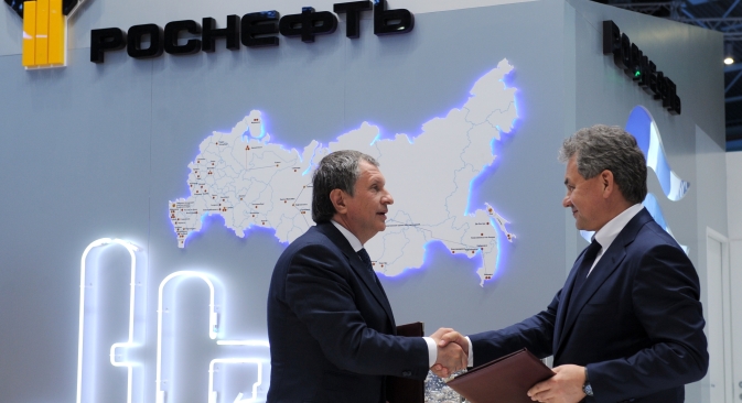 In the last two years, Rosneft has actively sought to bring Russian and foreign companies on board projects in the Arctic shelf. Source: ITAR-TASS 