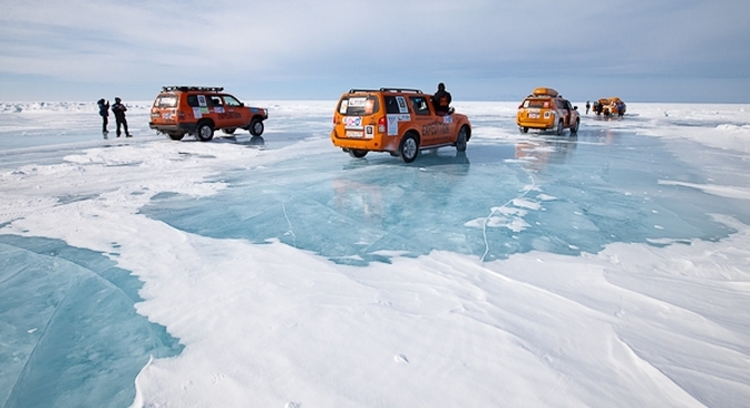 On Feb. 23, dozens of adventure enthusiasts will commence a 10,000-mile journey by jeep across Russia’s frozen wilderness. Source: Expedition
