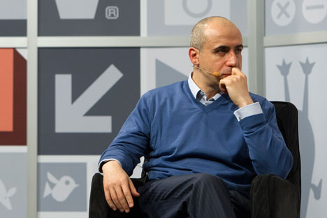 Yuri Milner during the interview on SXSW: "Facebook, Google and Wikipedia have amazing network effects. Chances are that those are long survivors". Source: Getty Images