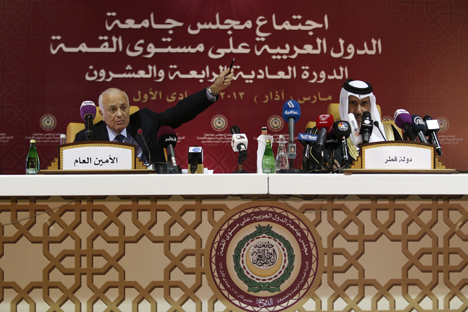 The Arab League Summit resulted in the decision  to hand over Syria’s place to the National Coalition for Syrian Revolutionary and Opposition Forces. Source: Reuters