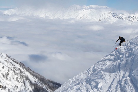 Sochi will collect a huge amount of snow ahead of the 2014 Winter Olympics. Source: Reuters