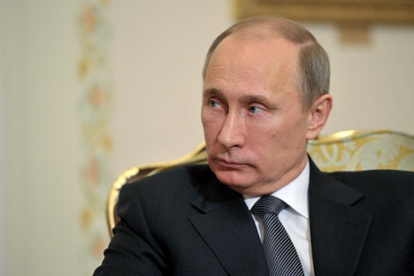 푸틴 대통령은 관료들의 재산공개를 지시했다. (사진제공=이타르타스)