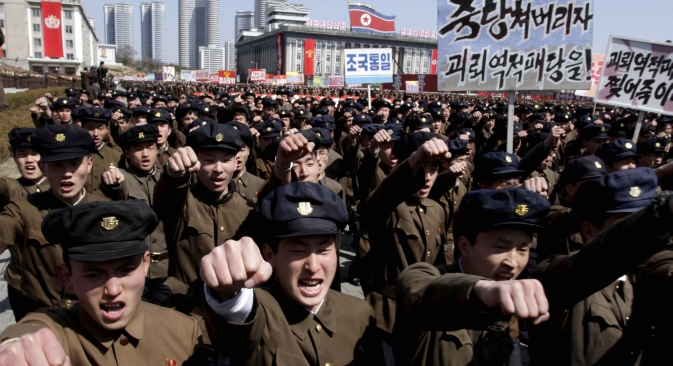 It remains to be seen whether a new war will break out on the Korean Peninsula. Source: AP