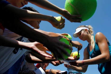 Maria Kirilenko: "It’s my time now". Source: Reuters