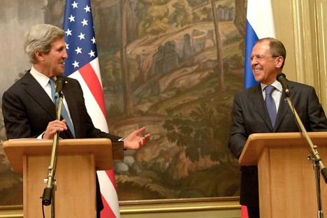 Russia and U.S. agree to encourage Syrian government, opposition to negotiate. Source: Michael McFaul