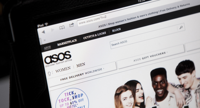 Russia became Asos’s fifth lagest market by revenue. Source: Getty Images