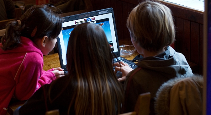 Distance learning may be a nice educational tool for those children who live in remote villages and towns. Source: Alamy / Legion Media 