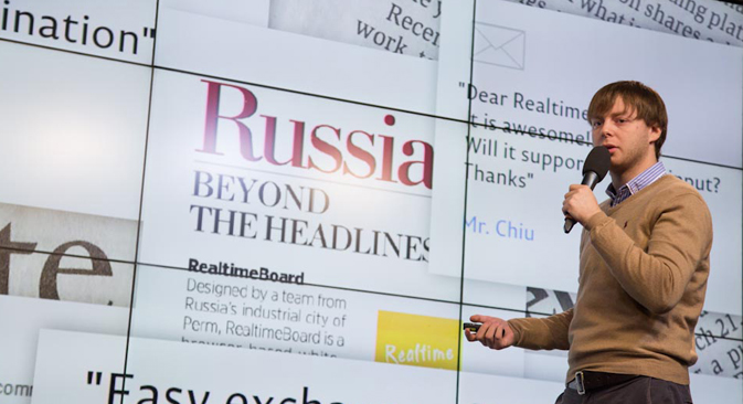 Neue und bereits etablierte Start-up-Unternehmen werden an den Prüftisch gebeten, um ihr Potential hinsichtlich innovativer Projekte in Russland unter Beweis zu stellen. Foto: Pressebild